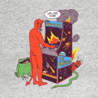 Satan Controlling the Universe T-Shirt